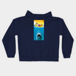 Shark Shirt Kids Hoodie